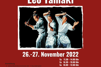 Poster Aikido Seminar Leo Tamaki