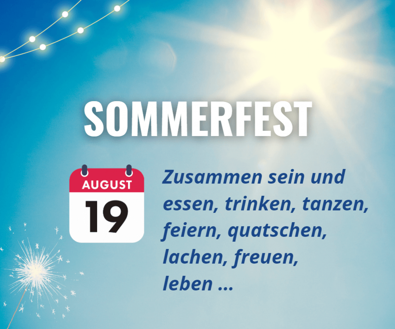 Sommerfest 2023
